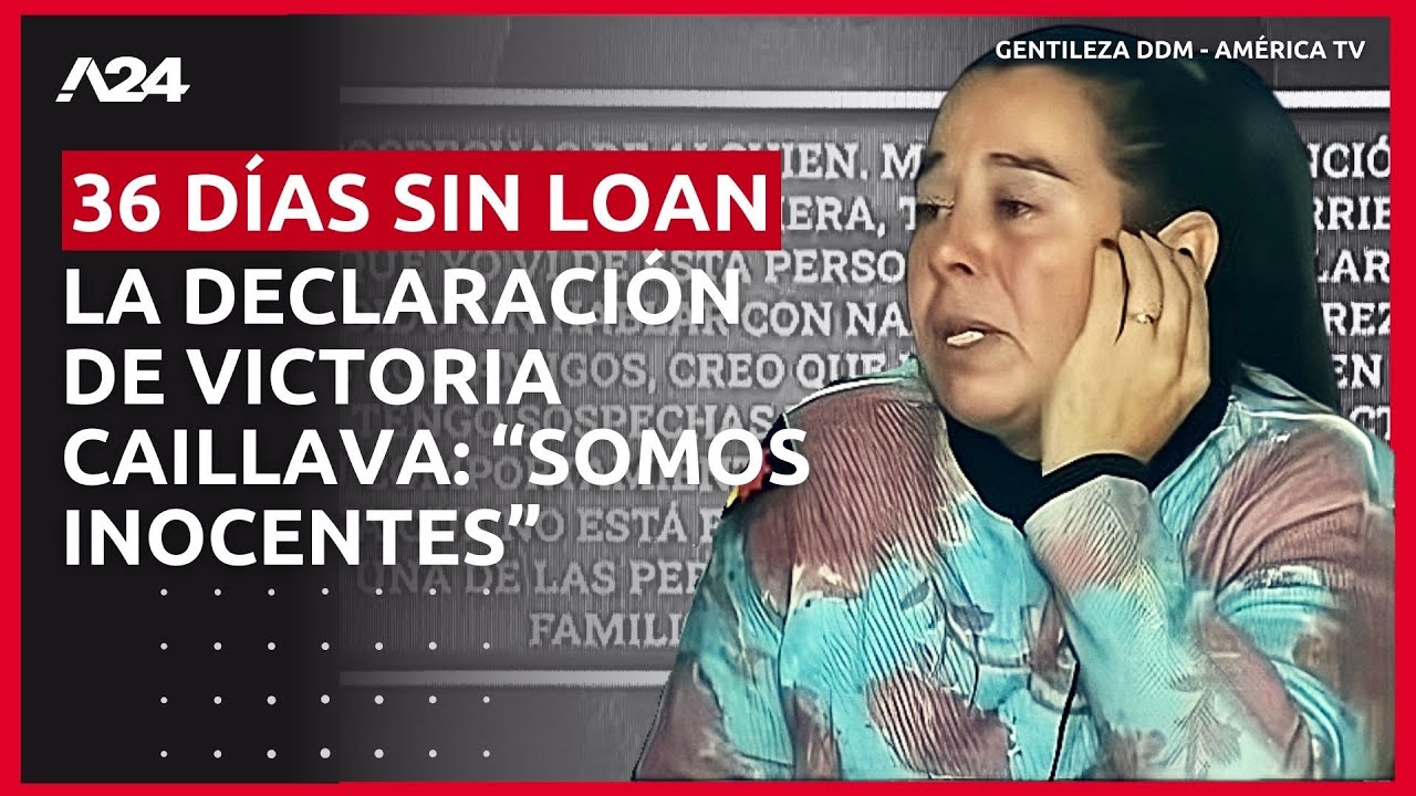 CASO LOAN | DOCUMENTO EXCLUSIVO | La declaraci&oacute;n de Mar&iacute;a Victoria Caillava: 