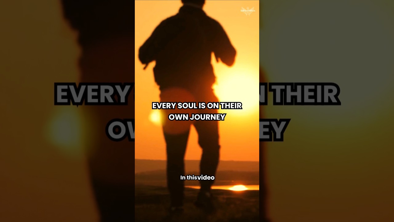 Every soul is on their own journey, don't waste energy trying to change others #soul #karma #shorts
