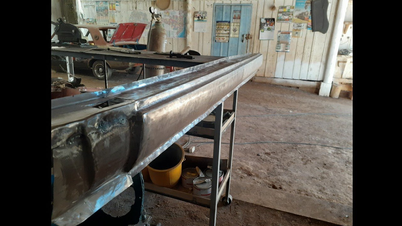 Fabricação e montagem caixa de ar corcel 4 portas