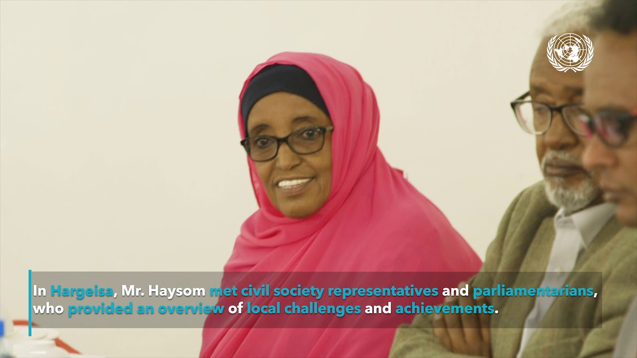 Need for peace in Tukaraq among topics UN envoy discussed in visit to Puntland and Somaliland