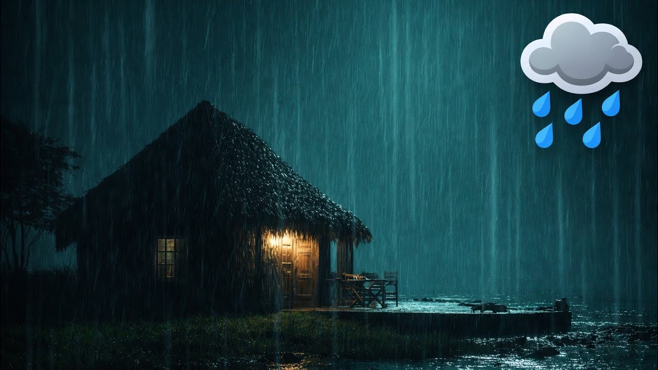 Rain Sounds For Sleeping Black Screen|65+ Old