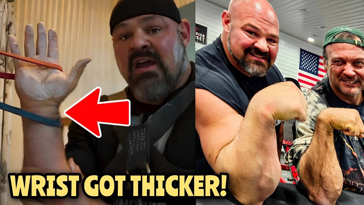 BRIAN SHAW’S WRIST IS GETTING THICKER… LEONIDAS SHOULD WORRY!
