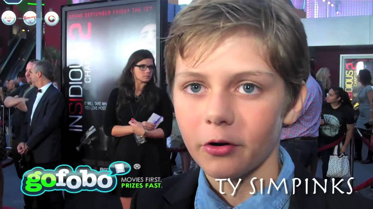 Insidious Chapter 2 World Premiere - Ty Simpkins (Dalton)