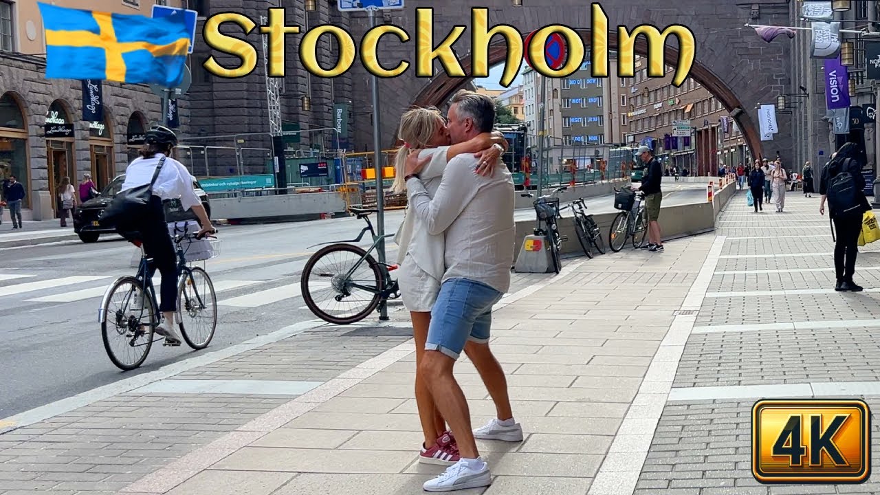 Sweden, Stockholm Street Walk 🇸🇪スウェーデン、ストックホルム街歩き🇸🇪Suecia, Paseo por las Calles de Estocolmo 🇸🇪