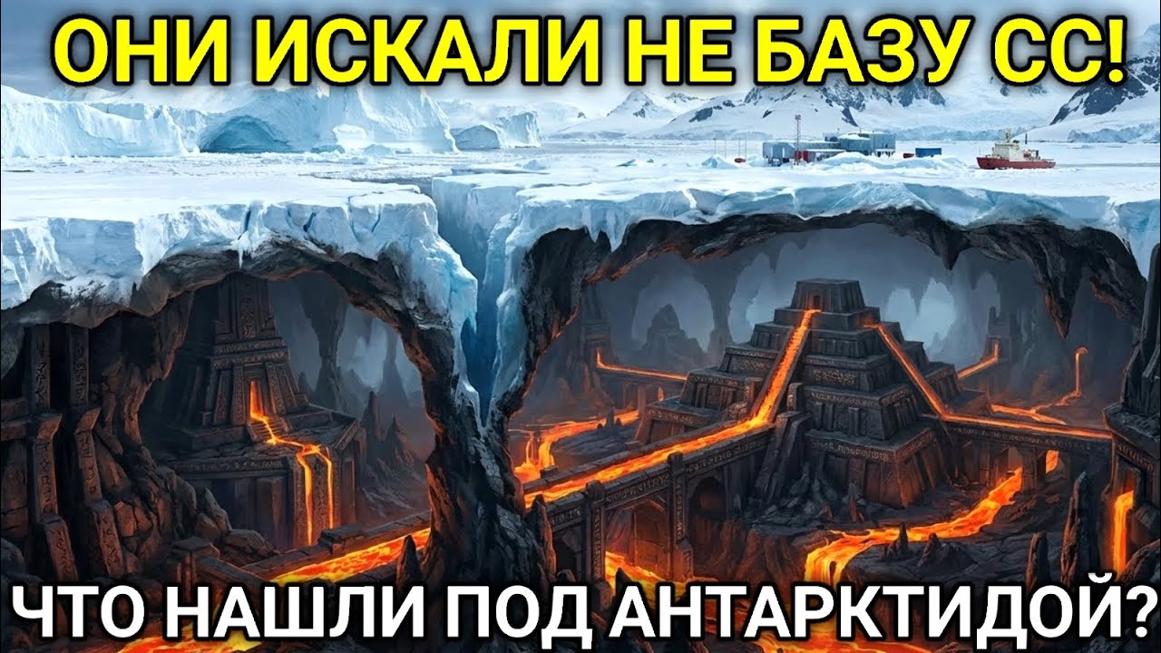 Что спрятали под Антарктидой в тайных пещерах?