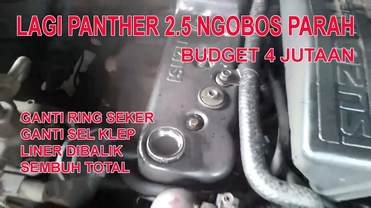 Lagi.... panther ngobos parah sembuh total hanya 4 jutaan
