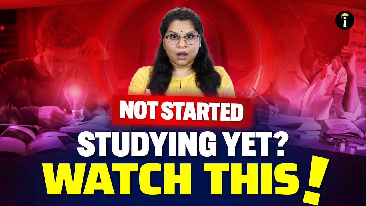 Not Started Studying Yet? One Video Can Change Everything! ✨