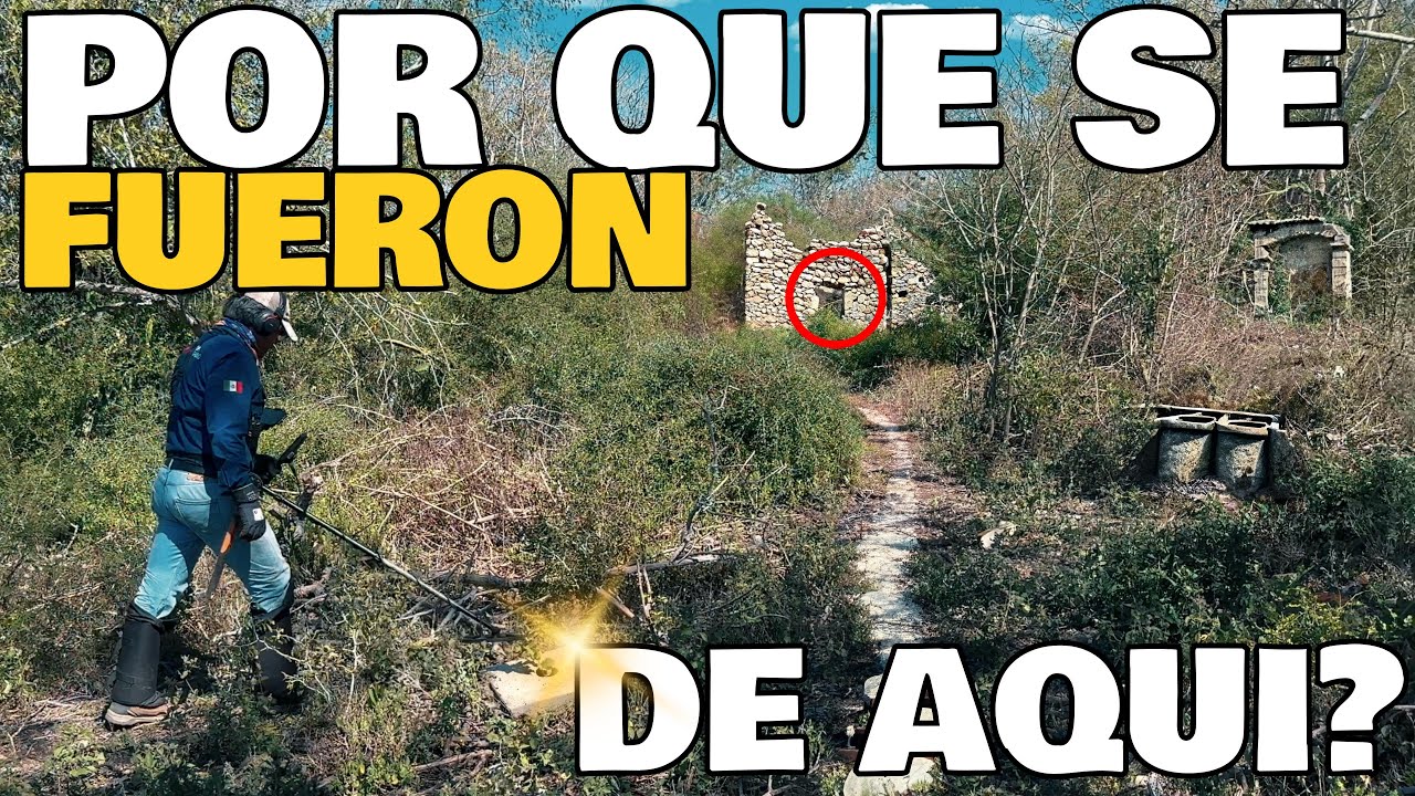 Me SORPRENDI&Oacute; lo que ENCONTR&Eacute; en los terrenos de una ANTIGUA  Hacienda, Buscando tesoros