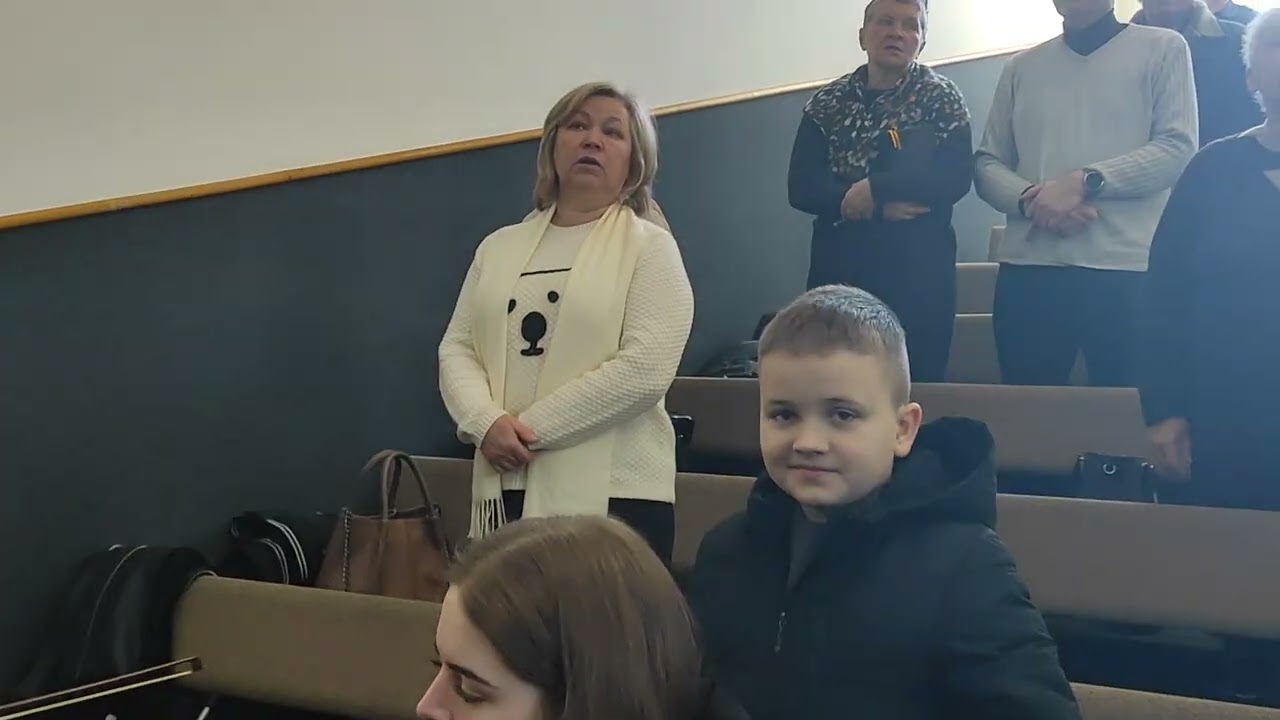 Боже, глянь, Твої ми діти. Общее пение, г Дубно.