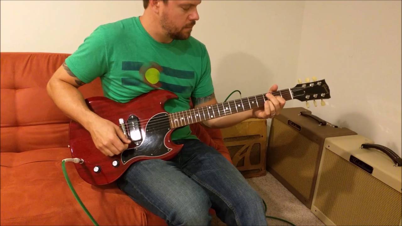 Gibson SG Junior & Alamo Model 3 amp