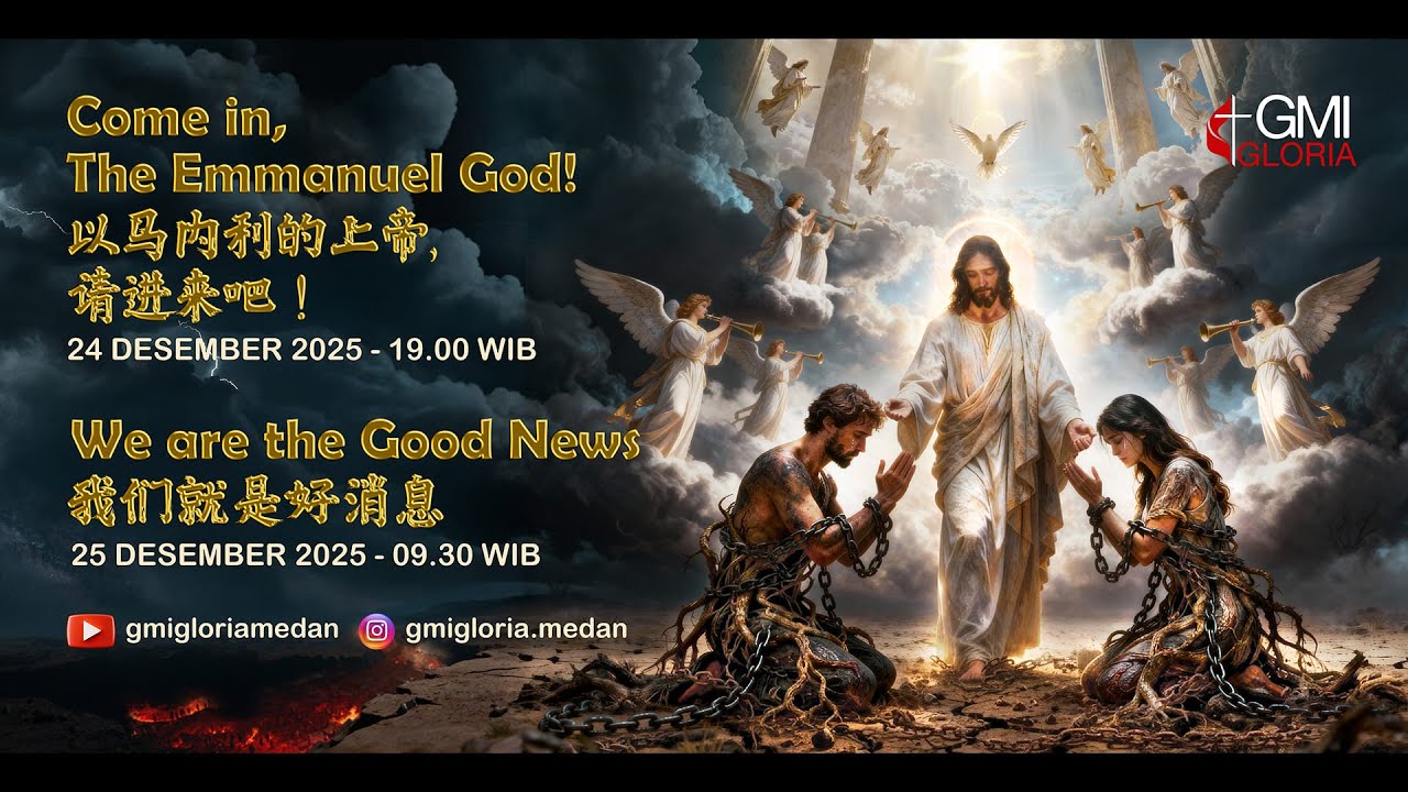 Ibadah Natal Online 25 December 2025 | GMI Gloria - We are the Good News