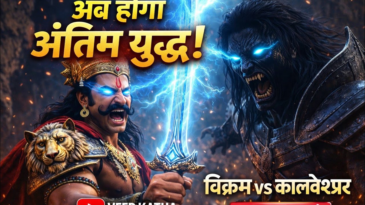  Part-3 अब होगा अंतिम युद्ध! ⚔️ वीर विक्रम vs कालवेश्वर | दिव्य तलवार की कहानी