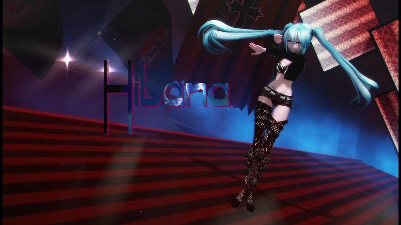 ≡MMD≡ Hatsune Miku - Hibana [5KUHD60FPS]