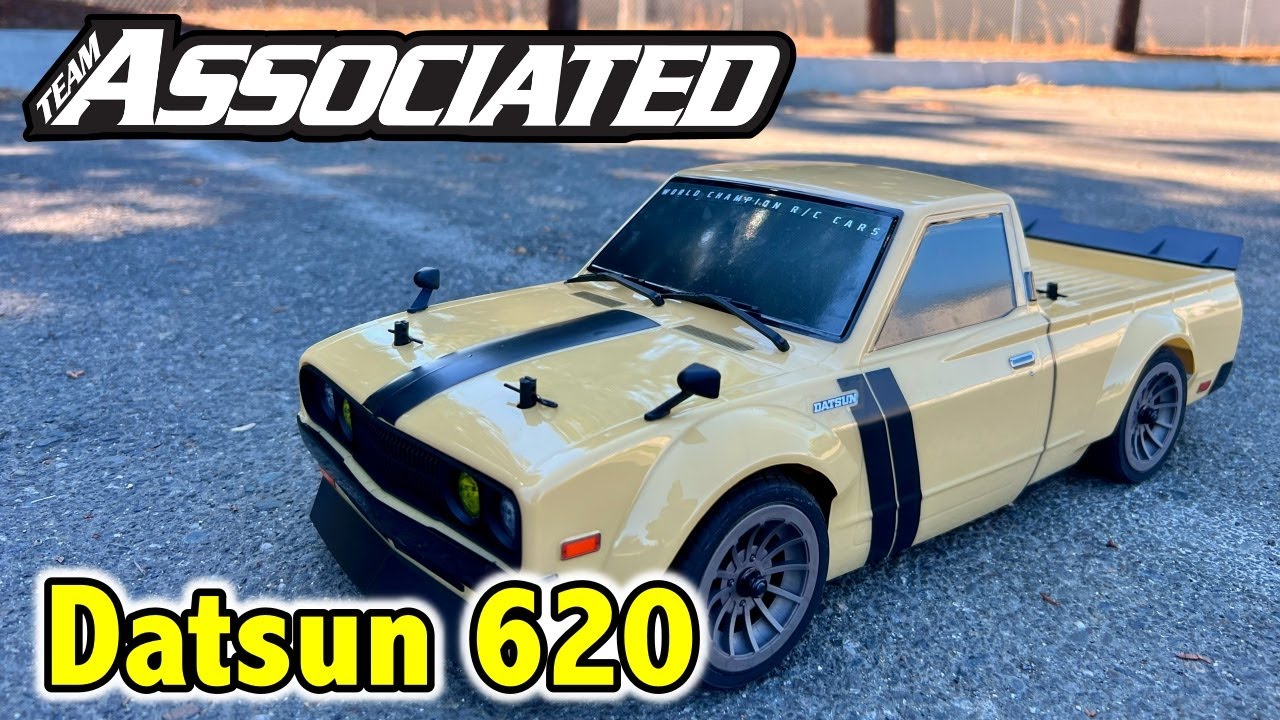 Team Associated Datsun 620 First Look and Run