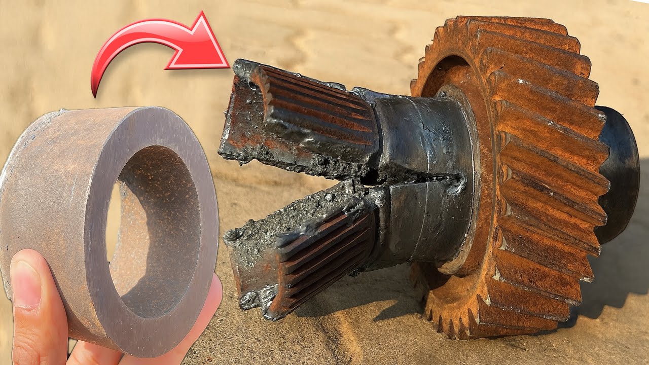 I Can't Believe This Actually Worked! Repairing a Seized High-Performance Gear by Technical Method