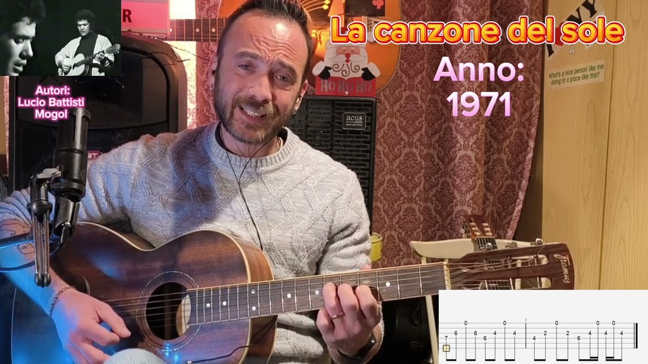 La canzone del sole. Lucio Battisti 