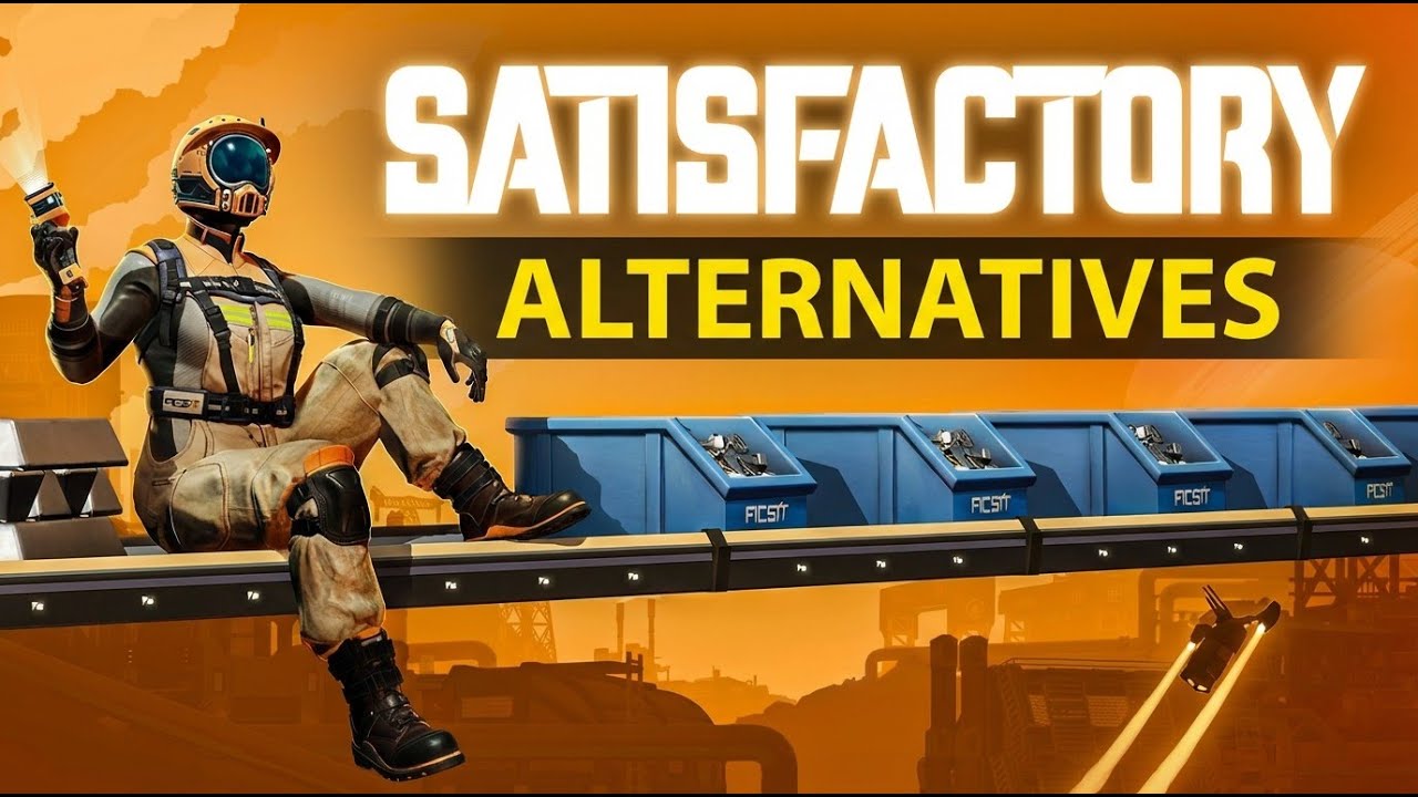 10 лучших игр про строительство заводов, похожих на Satisfactory | Автоматизация производства