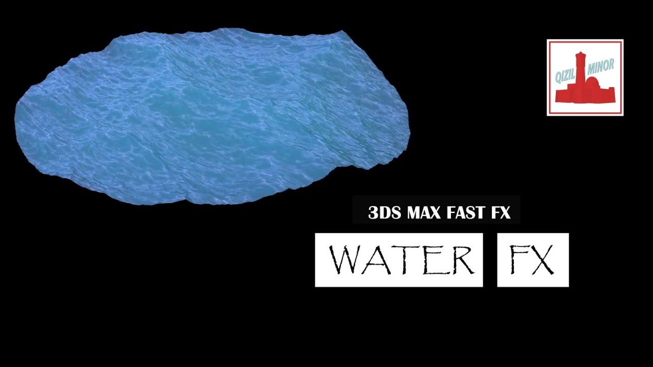 3DSMAX:  WATER FX #3dsmax , #vfx, #water #waves  #animation