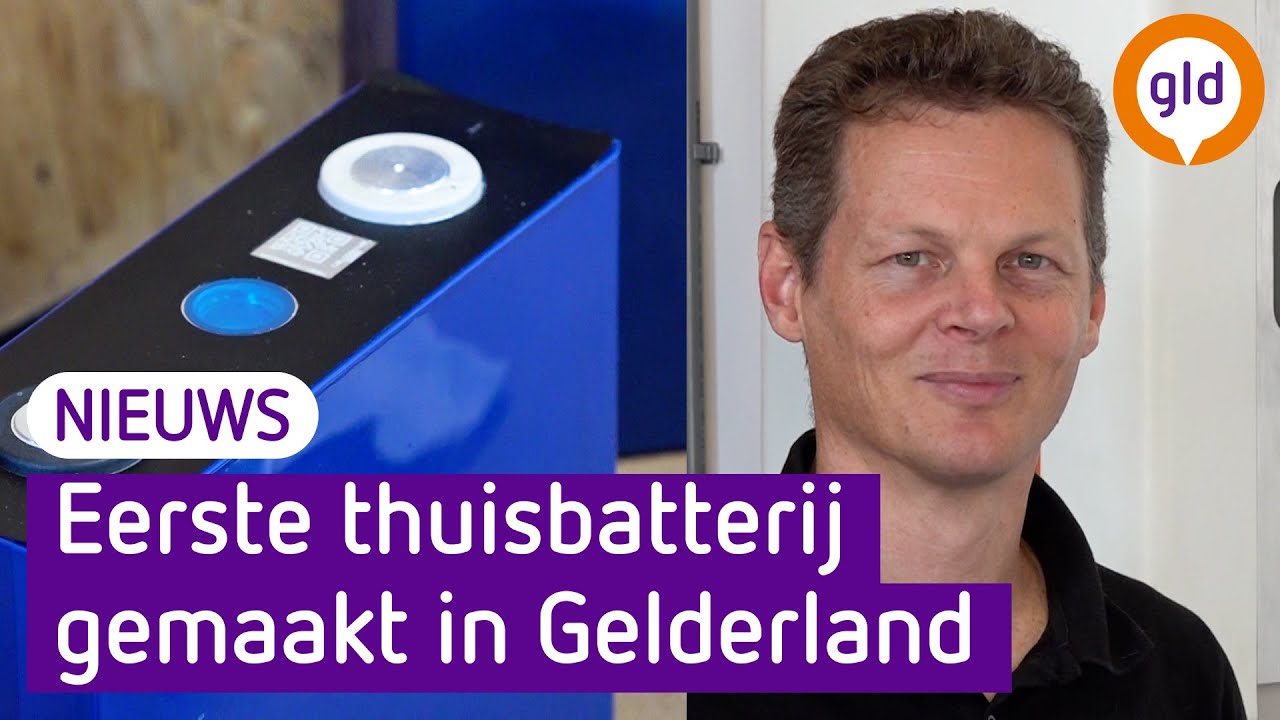 Eerste Nederlandse thuisbatterij komt uit Gelderland