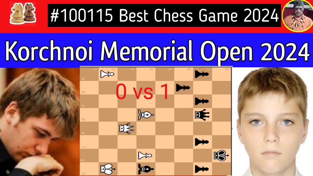 V Zakhartsov vs G Ponomarev || Korchnoi Memorial Open, 2024 #chess