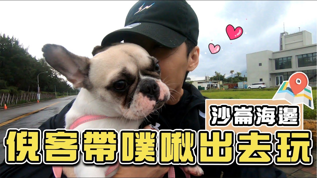 一豬小公主｜倪客帶噗啾出去玩-沙崙海邊