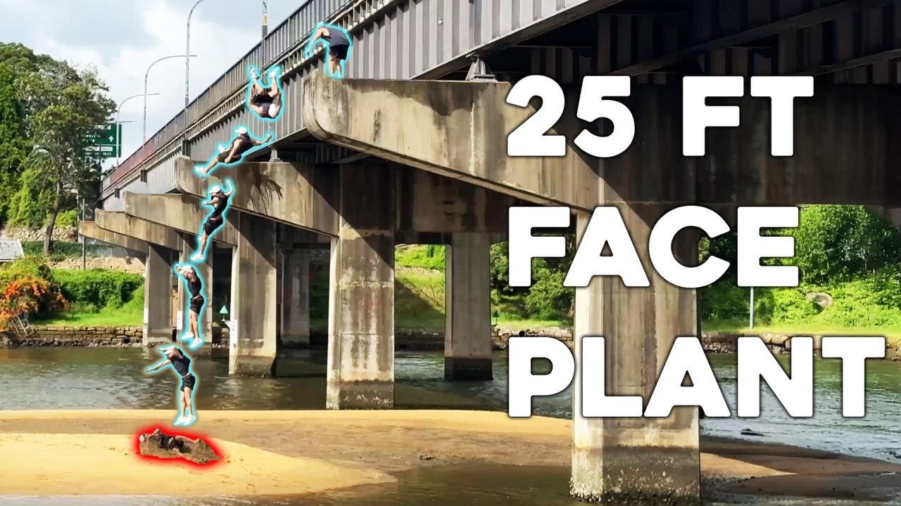 GIANT Front flip to my FACE