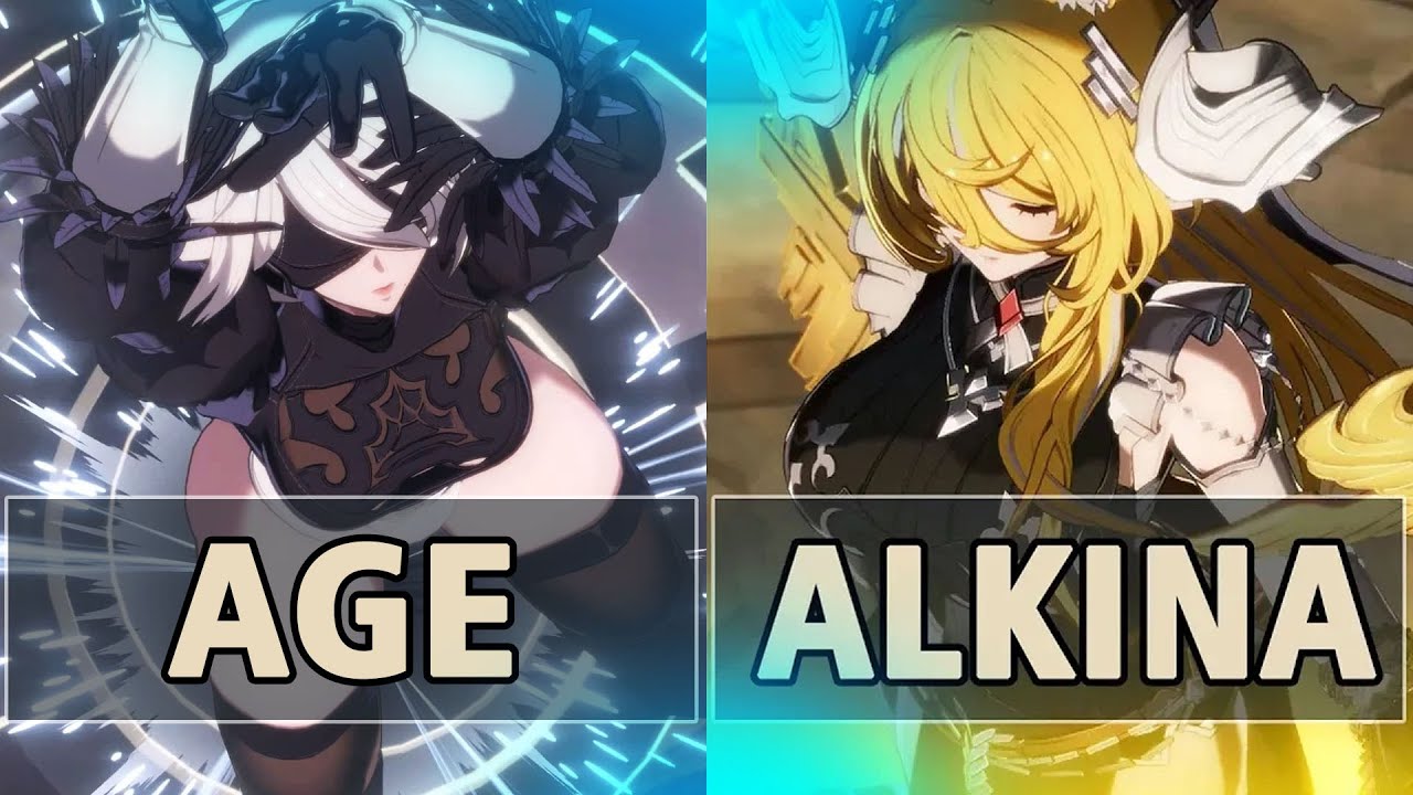 GBVSR:🔥age (2B) Vs Alkina (Galleon)🔥| High Level Gameplay.
