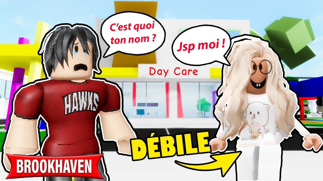 J'ADOPTE LA FILLE LA PLUS DÉBILE DE BROOKHAVEN! ROBLOX BROOKHAVEN RP STORY