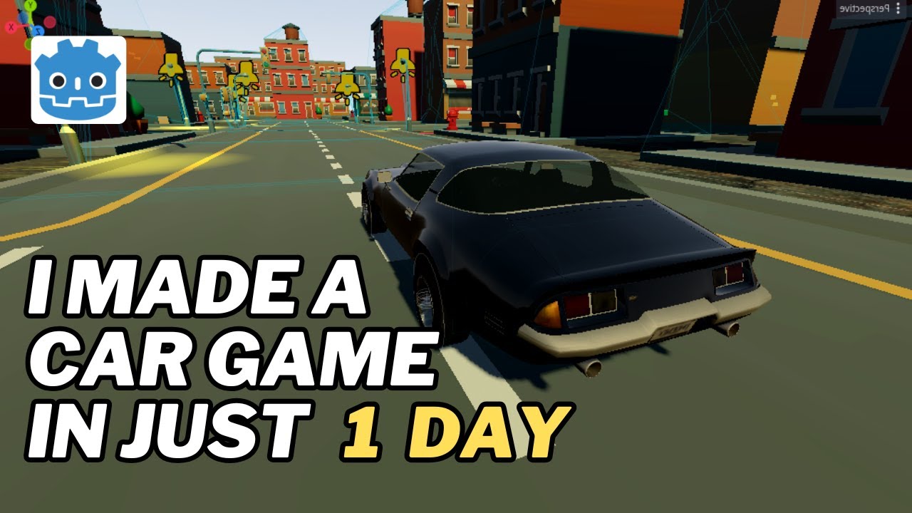 The Easiest Way to make a Car game in Godot 4.5