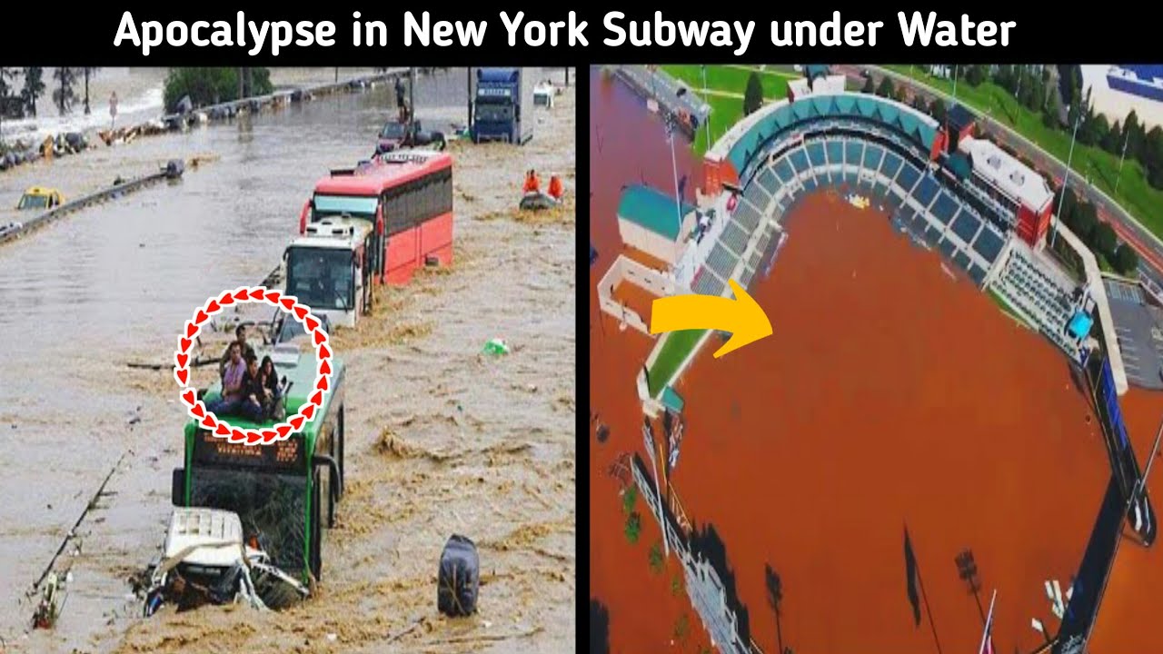 Apocalypse in New York: Subway Under Water, Rivers Instead Of Streets||Apocalypse New York🔥