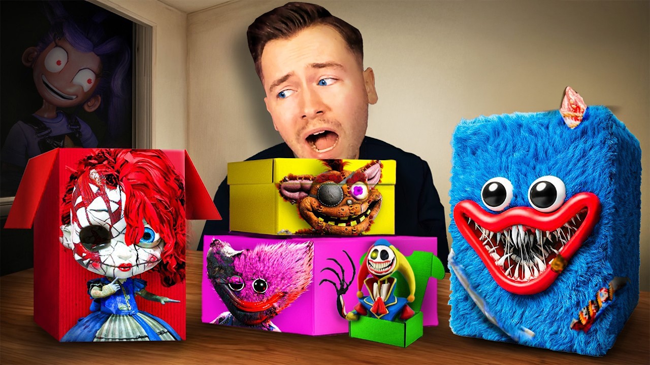 Öffne NIEMALS alle POPPY PLAYTIME CHAPTER 5 MYSTERYBOXEN in REAL LIFE…