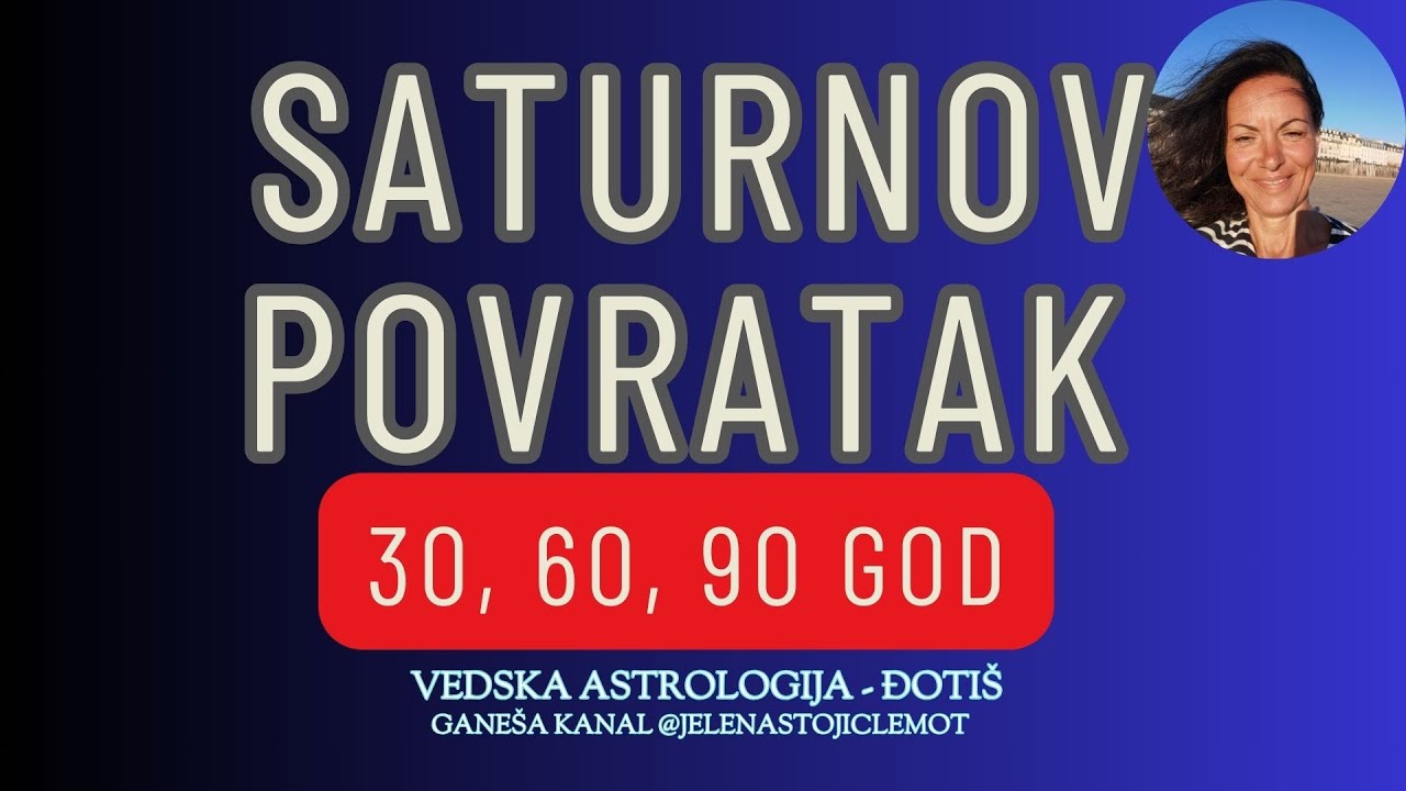 SATURNOV POVRATAK 30, 60, 90 god  #vedskaastrologija #đotiš #novakdjokovic #saturnovpovratak