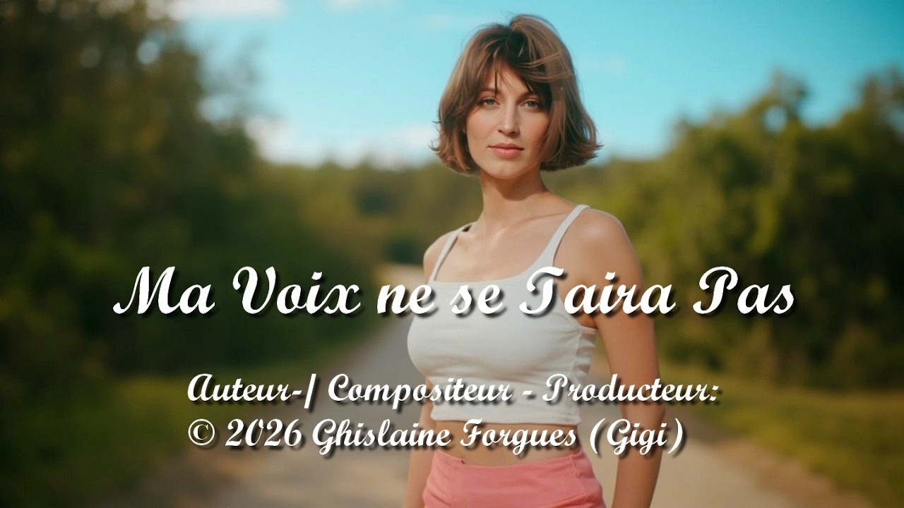Ma Voix ne se Taira Pas