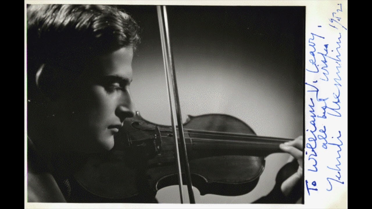 Yehudi Menuhin - Odon Partos Violin 1963 Concerto - Jean Martinon, Chicago Symphony Orchestra