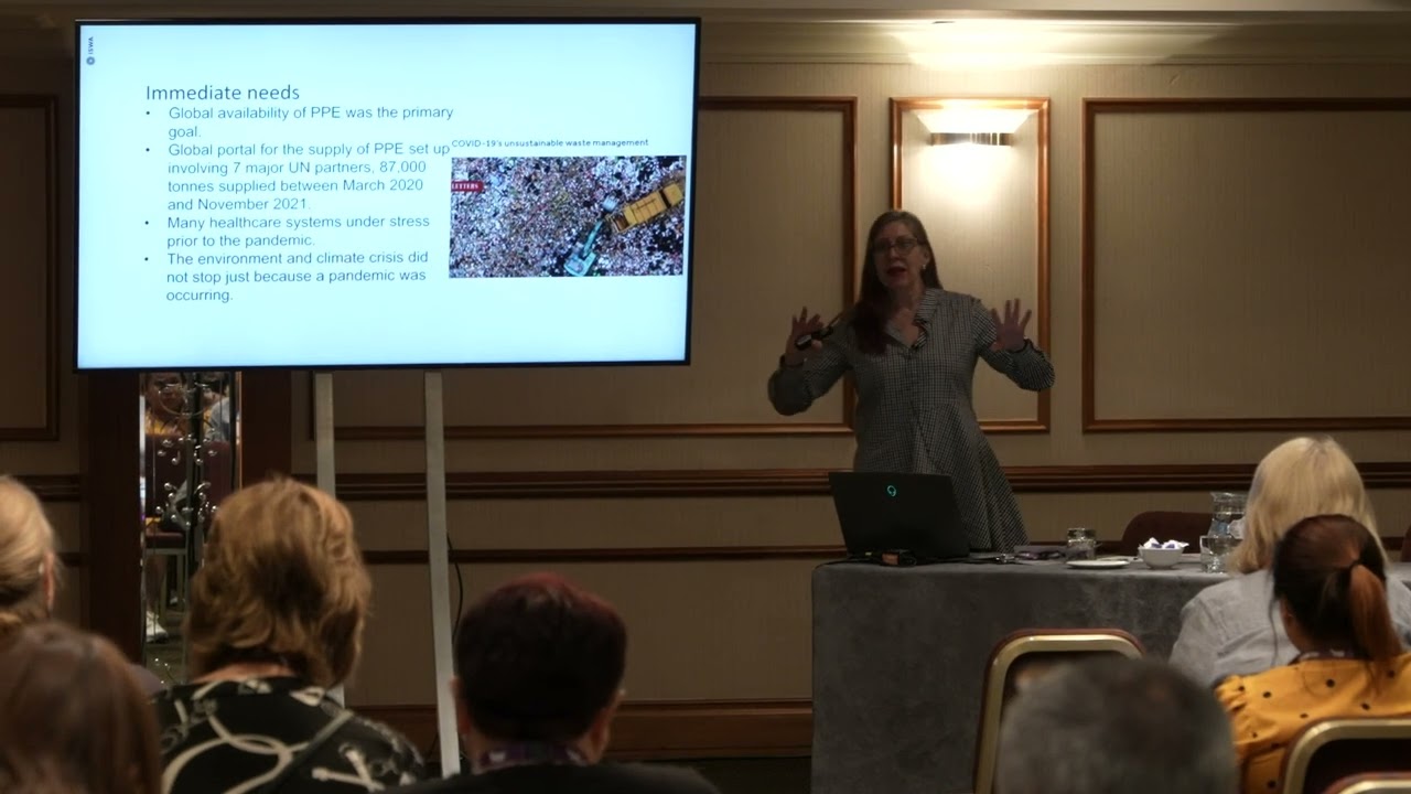 The WHO Global Analysis of Waste in the context of COVID-19. #IPC22