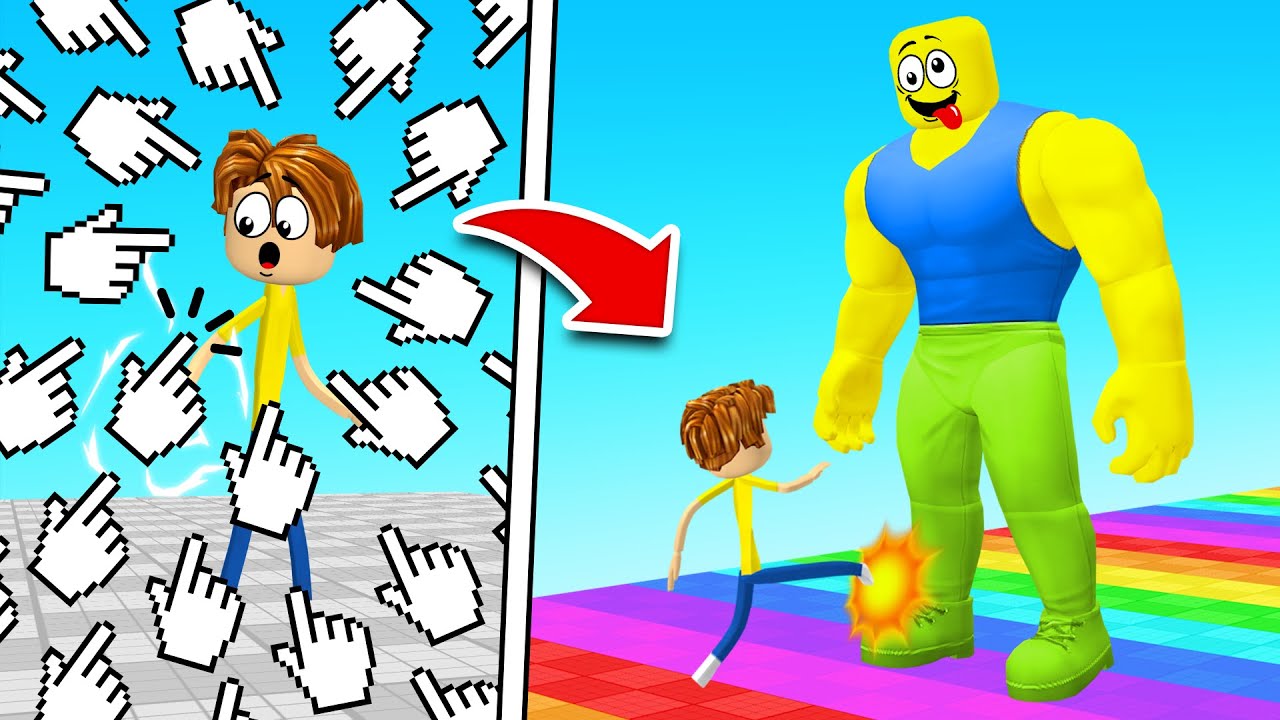 CLICKING 1,000,000 TIMES In OOF RUN! (Roblox)