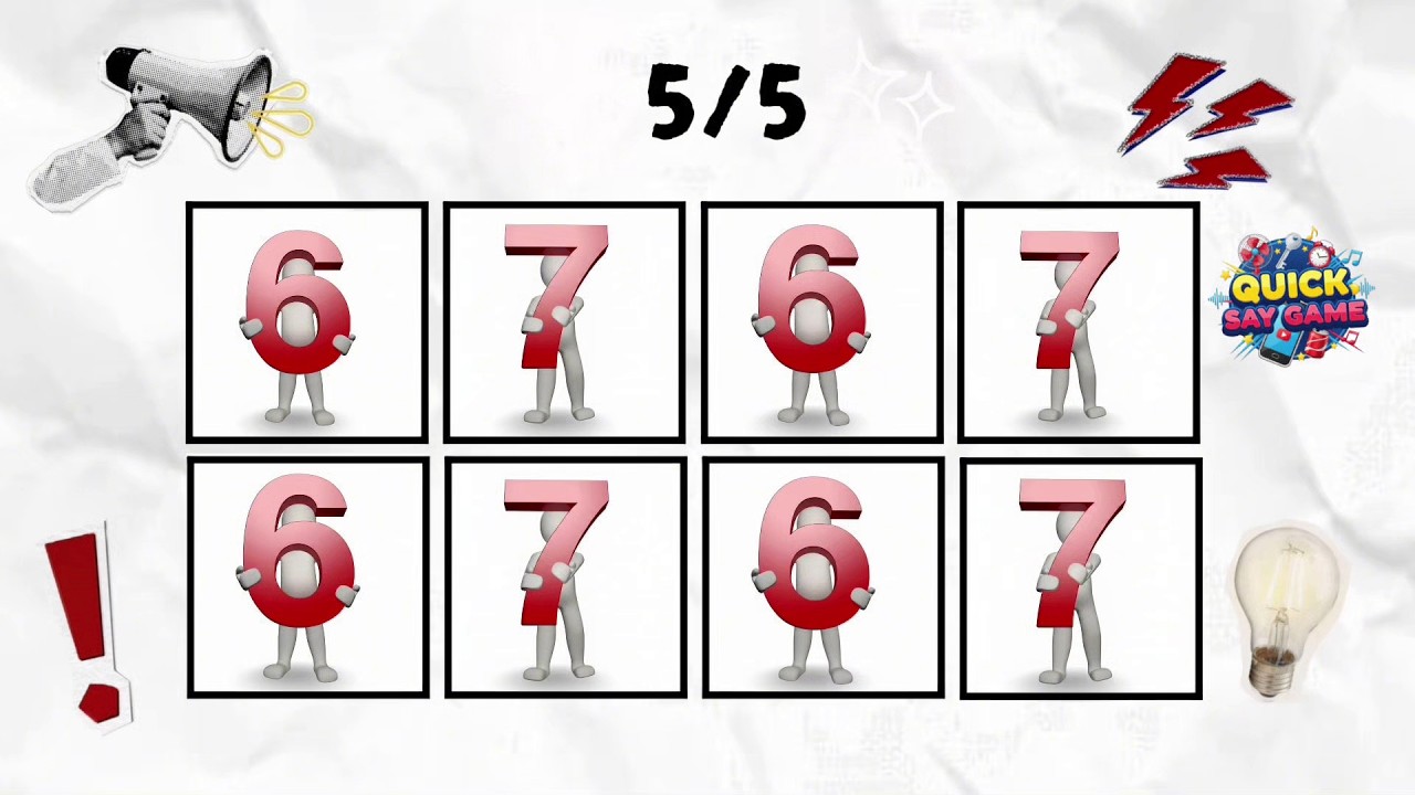 Say The Word On Beat Challenge With New 67 (Level 1_5) Easy To Impossible