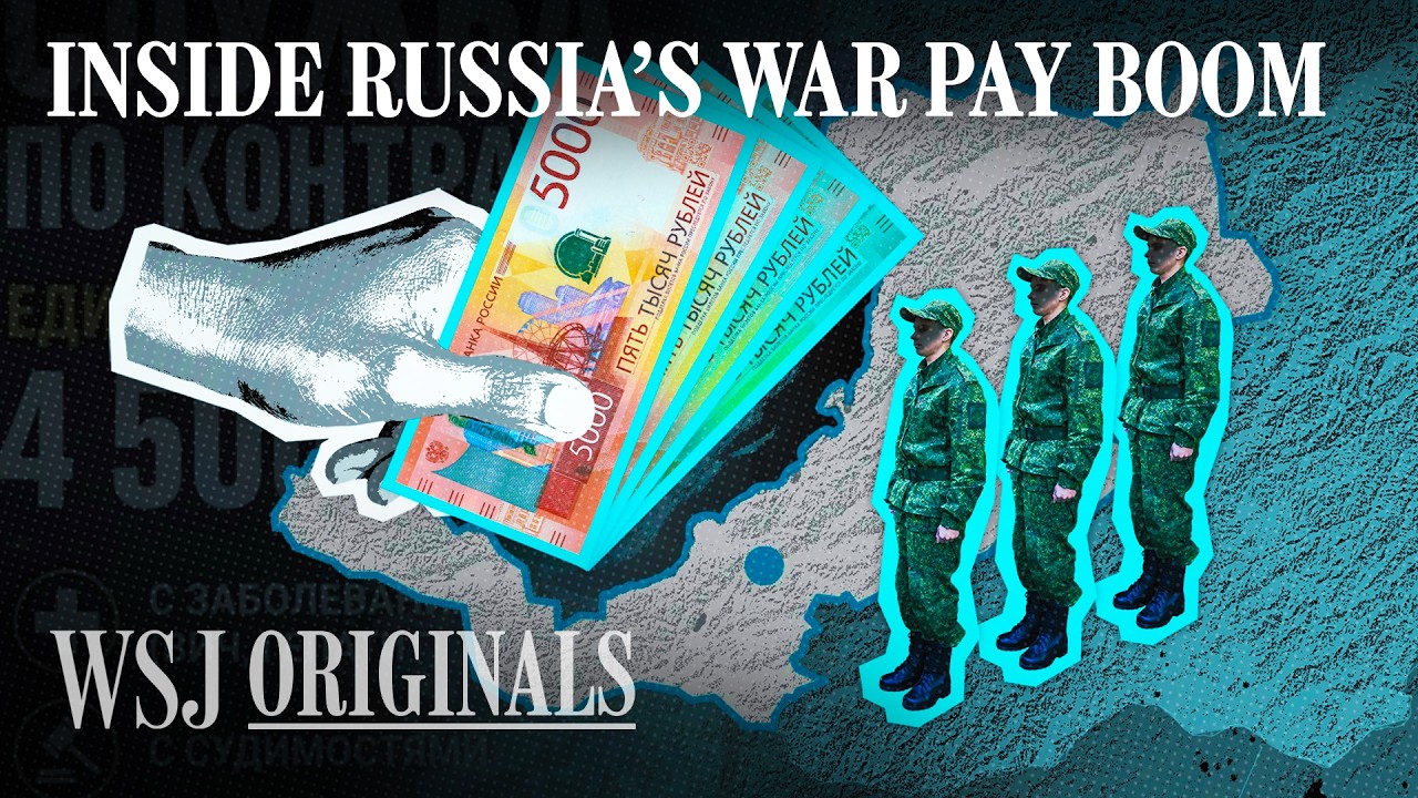 How Putin&rsquo;s War Pay Is Creating New Wealth in Russia | WSJ