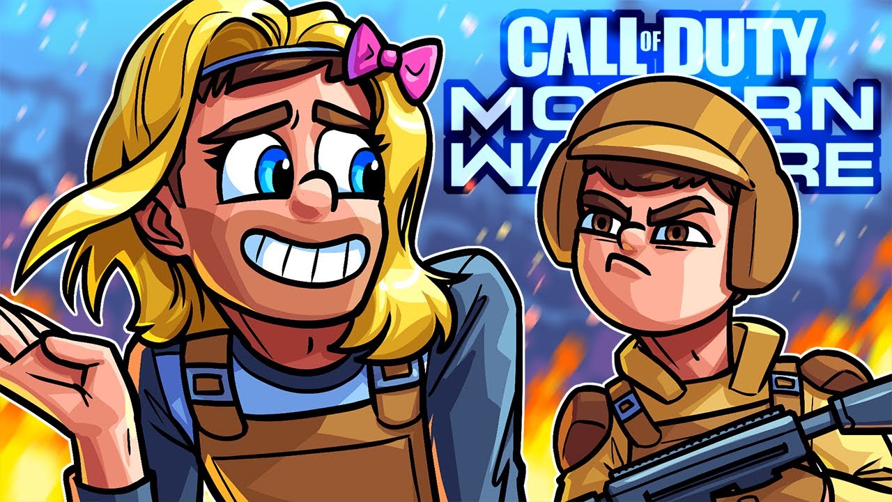 Modern Warfare but I BECOME AN E-GIRL