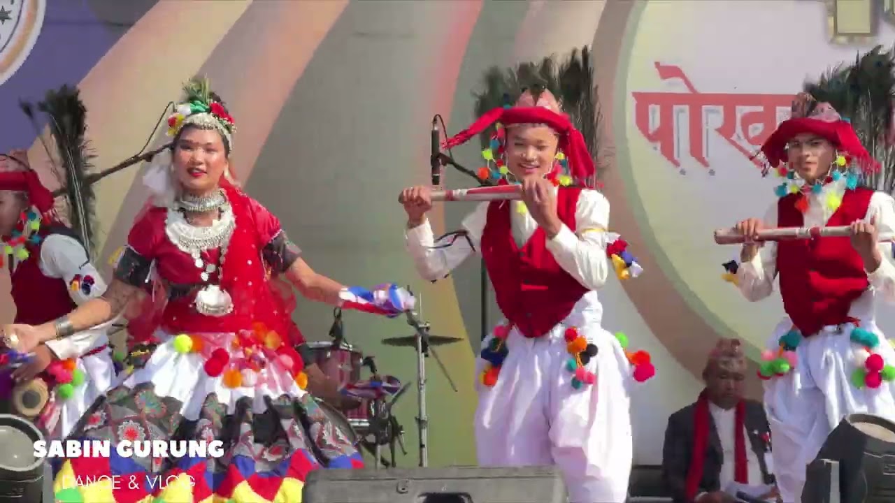 Tharu Munguruwa Dance // Baseline Academy School // 13th Pokhara Mahotsab 2081 // Dance