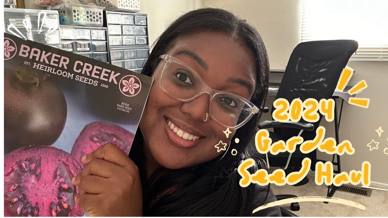 BAKER'S CREEK SEEDS | MI GARDENER SEED HAUL | 2024 GARDEN PLANS