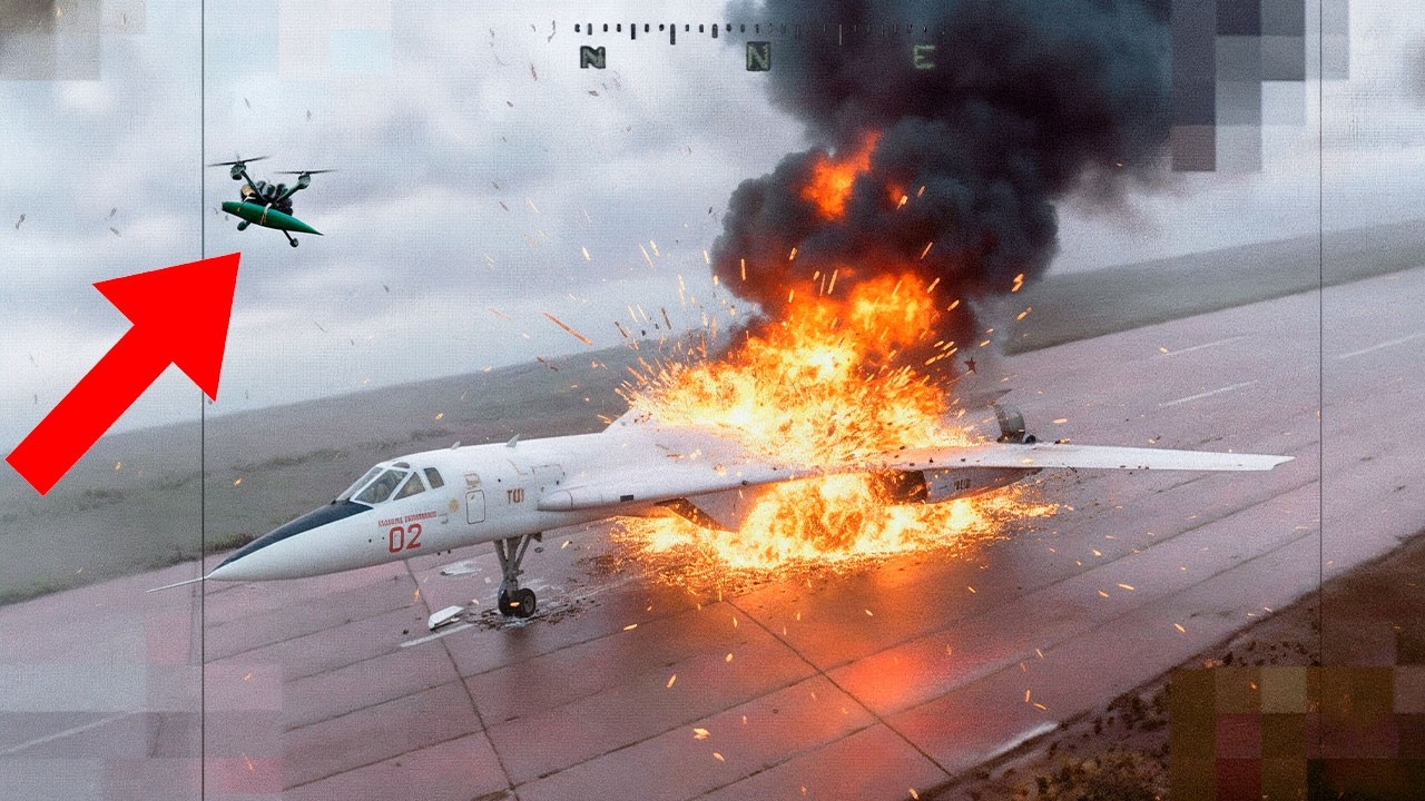 Un Dron de Plástico HUMILLÓ al Bombardero Ruso Tu-160 — (MIRA CÓMO)