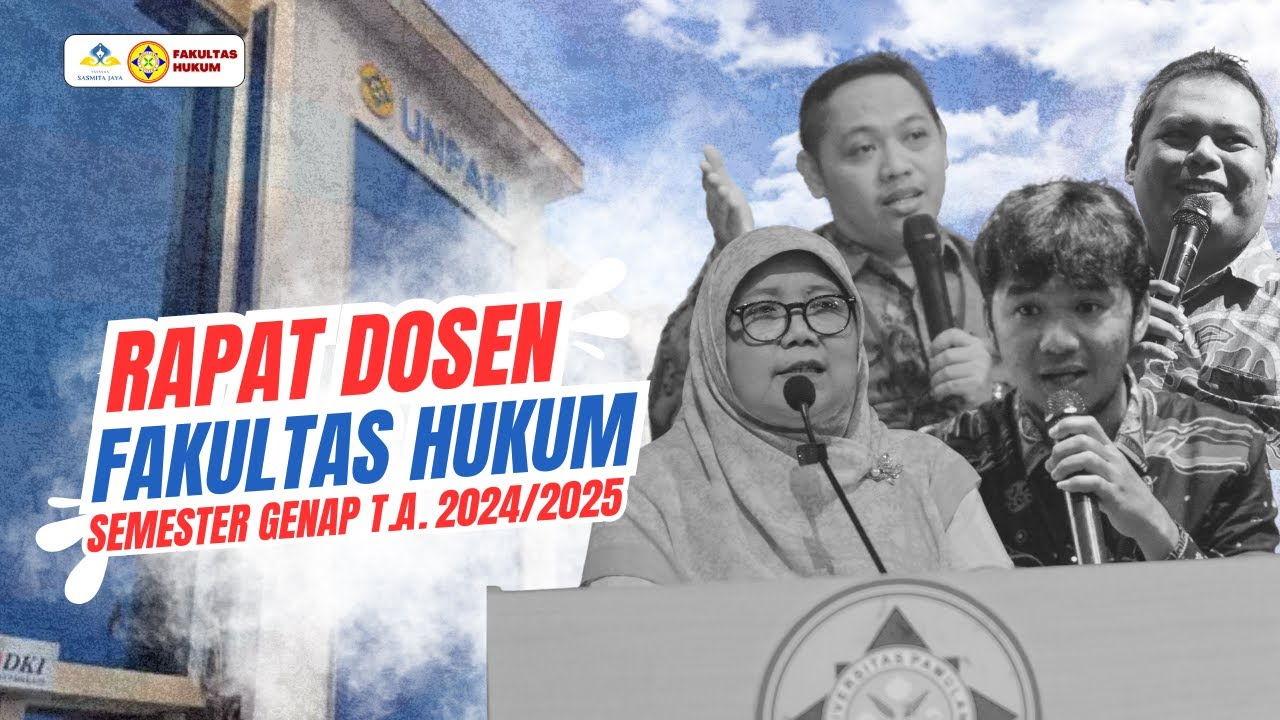 Rapat Dosen Fakultas Hukum Universitas Pamulang Semester Genap T.A. 2024/2025 [FH UNPAM]