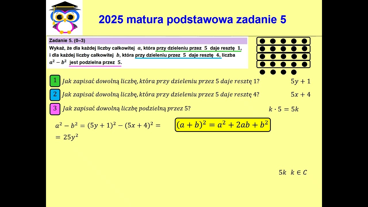 05 PP 2025 Matura matematyka poziom podstawowy, termin dodatkowy, czerwiec. zadanie 5. Dowód.