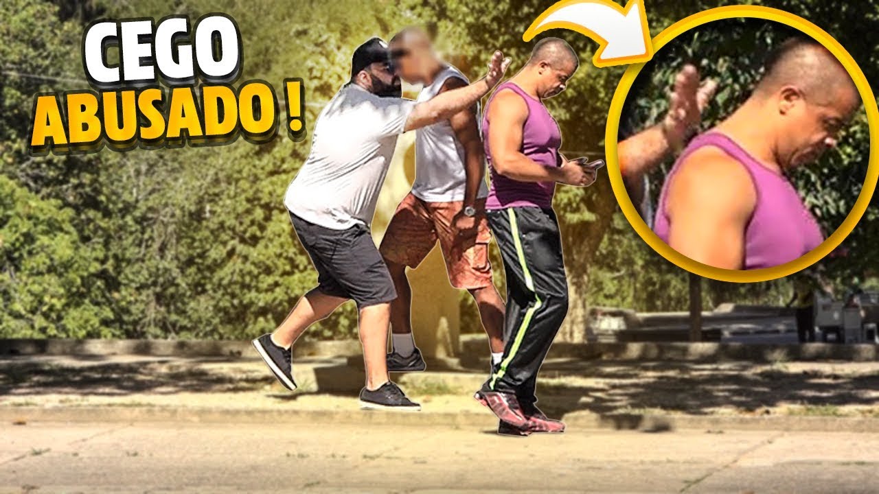 PEGADINHA - CEGO DANDO TAPA NA CARECA DO FORTÃO #DESAFIO 112