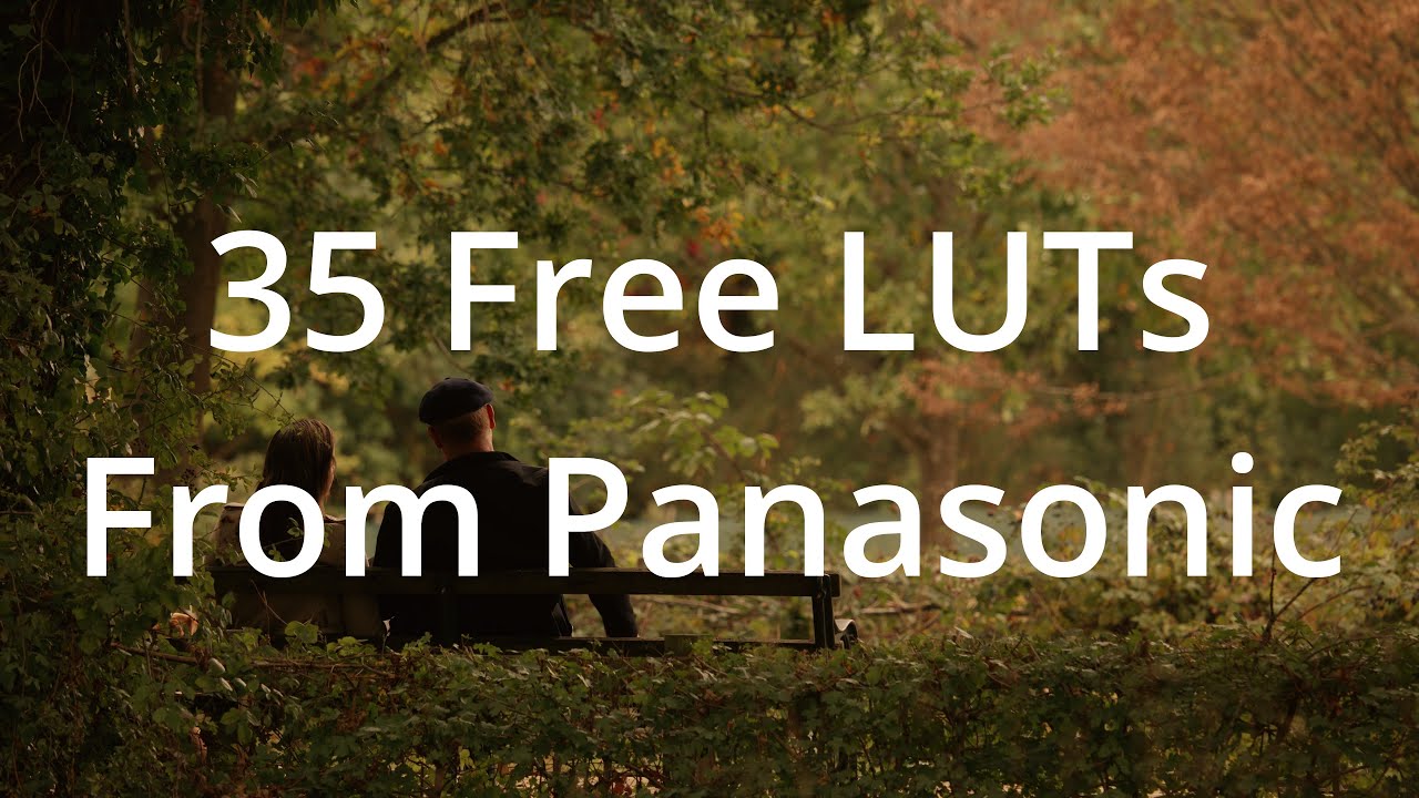 35 free LUTs from Panasonic for V-Log. Link & demonstration.