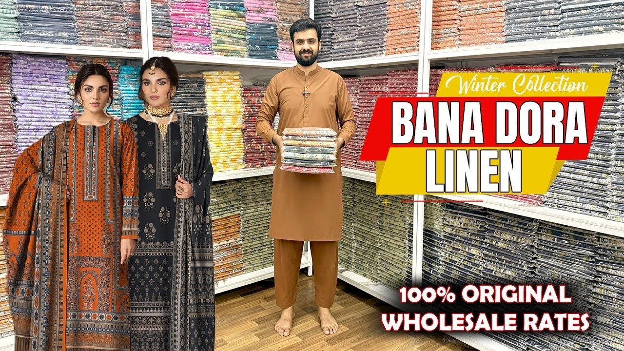BinNoor Fab Vol-25 Bana Dora Linen | winter collection 