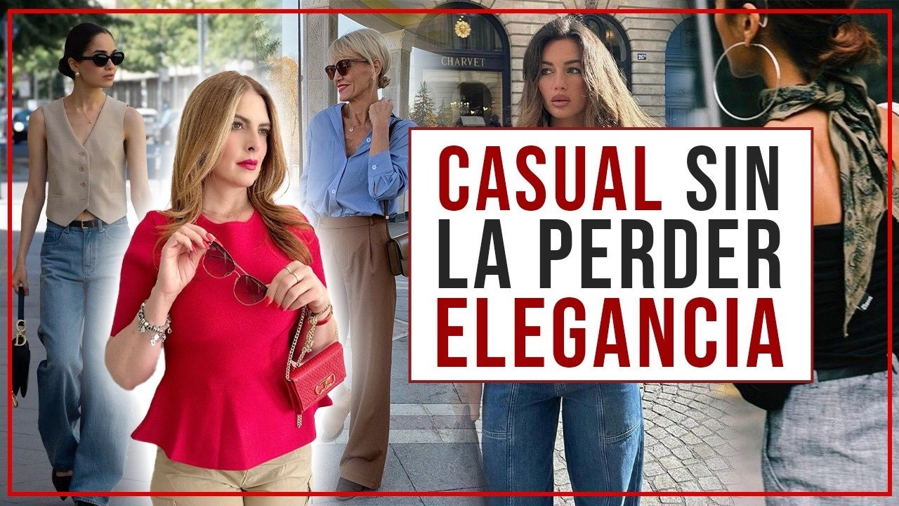 5 Prendas Casuales que Muestran Elegancia/ Moda 2025 mujer