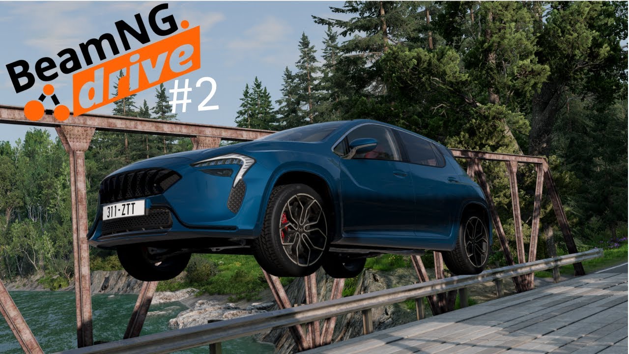 KOLIZJE W RUCHU ULICZNYM | BeamNG.drive (#2)
