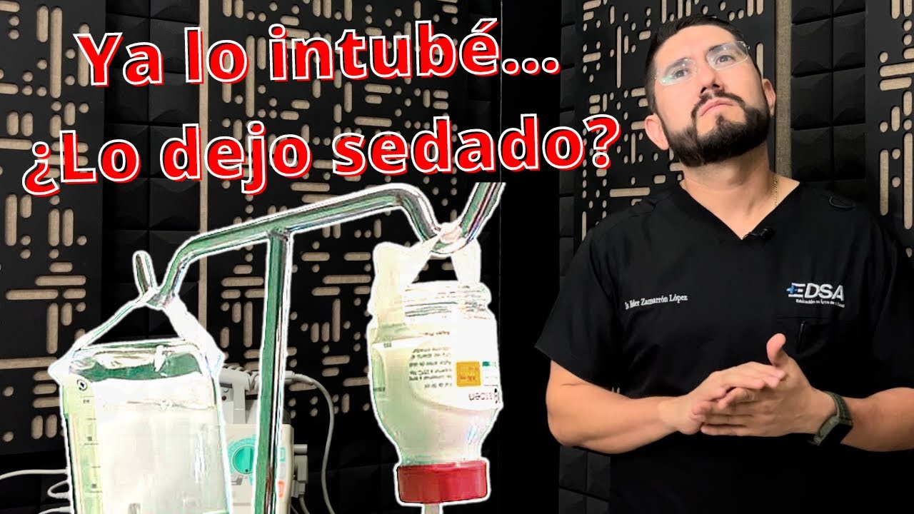 SEDACIÓN EN UCI 💉🤔 ¿Cuándo dejar sedado a mi paciente?😴